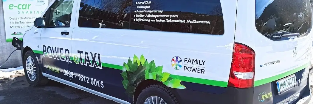 FAMILY OF POWER E-Taxi in Murau