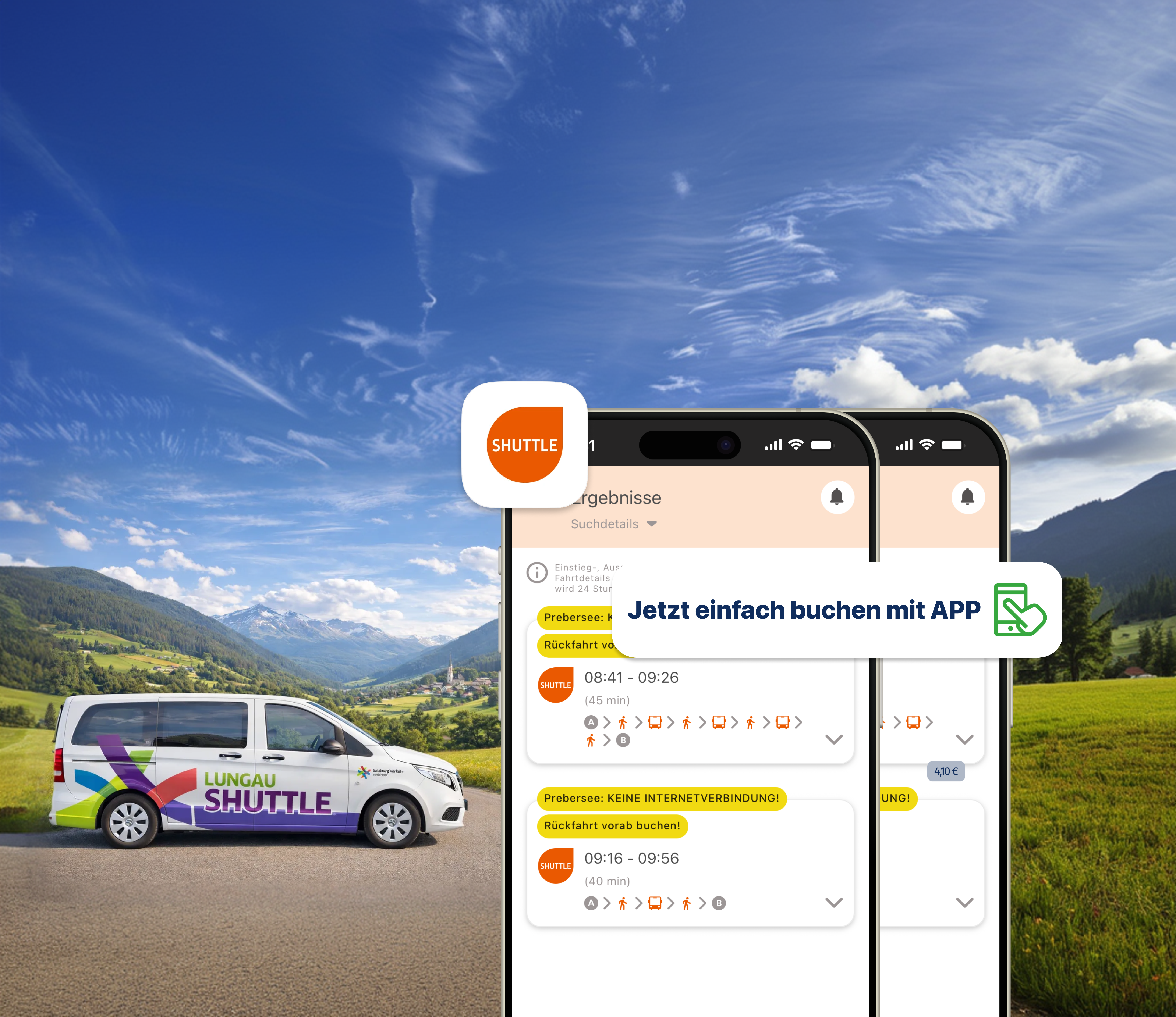 Salzburg Verkehr Shuttle APP